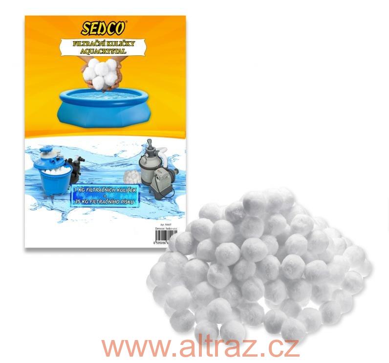 Filtrační kuličky PES AQUA CRYSTAL 700 g - Balení