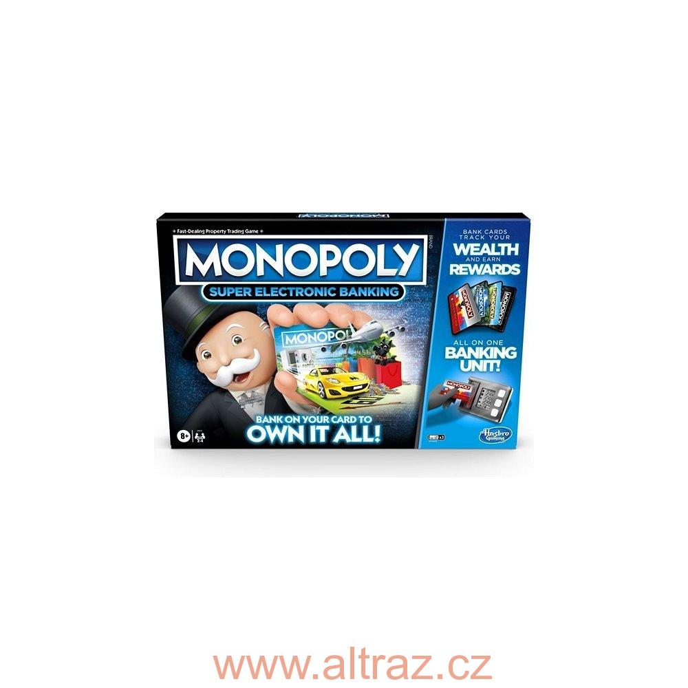 Hasbro Monopoly Super elektronické bankovnictví