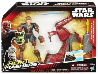  Hasbro Star Wars Hero Mashers speeders
